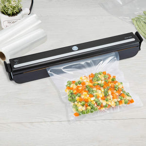 By vacuum sealing, you will not only safeguard food from spoilage, but you say goodbye to cluttered and unorganized refrigerators