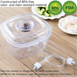 Constructed of BPA-Free, odor- and stain-resistant material
