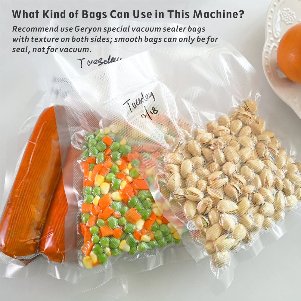 Seal Food Using Ziploc Bags With Vacuum Sealer Geryon Vacuum
